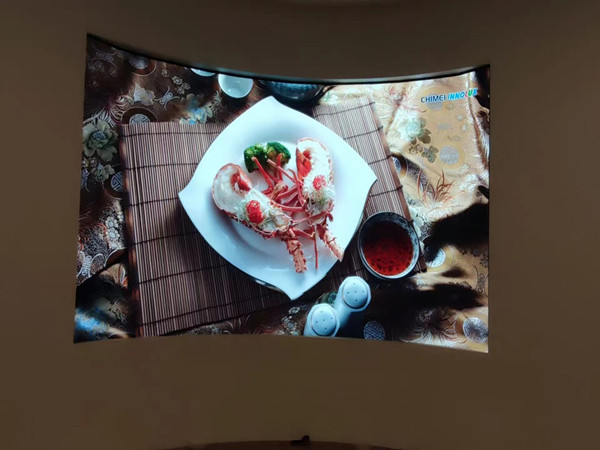 尼玛室内P2.5弧形LED屏